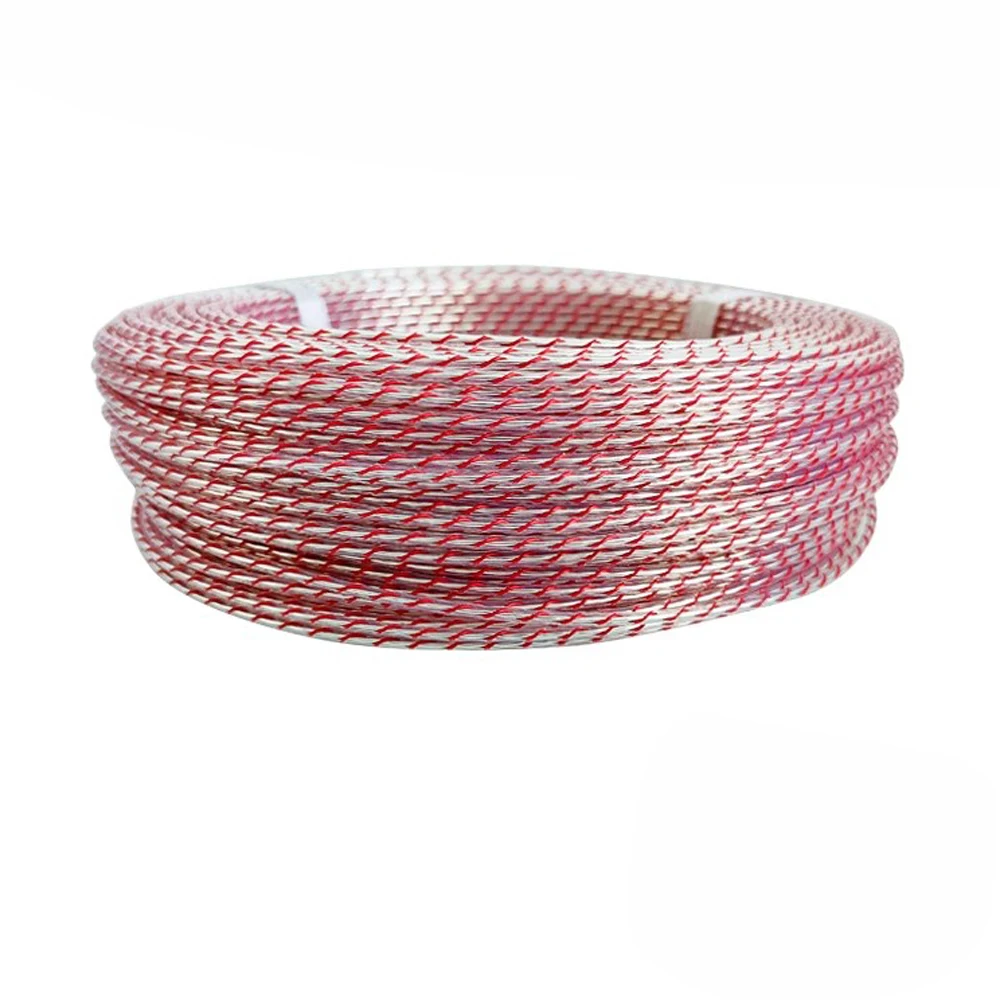 Preffair OCC посеребренный одножильный усилитель мощности динамика, звуковой кабель, ламповый усилитель, внутренний сигнальный кабель