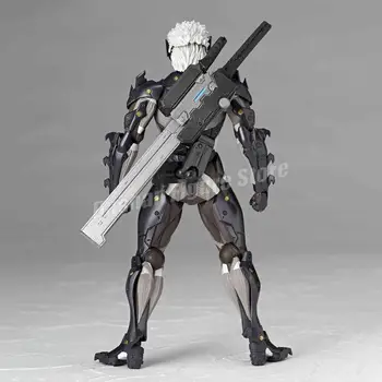 海洋堂 Revoltech Metal Gear Rising: Revengeance 可動人偶 雷電 PVC 可動收藏品 Solid Snake Jack 模型玩具 12 最佳銷售 金屬齒輪可動人偶 - №4