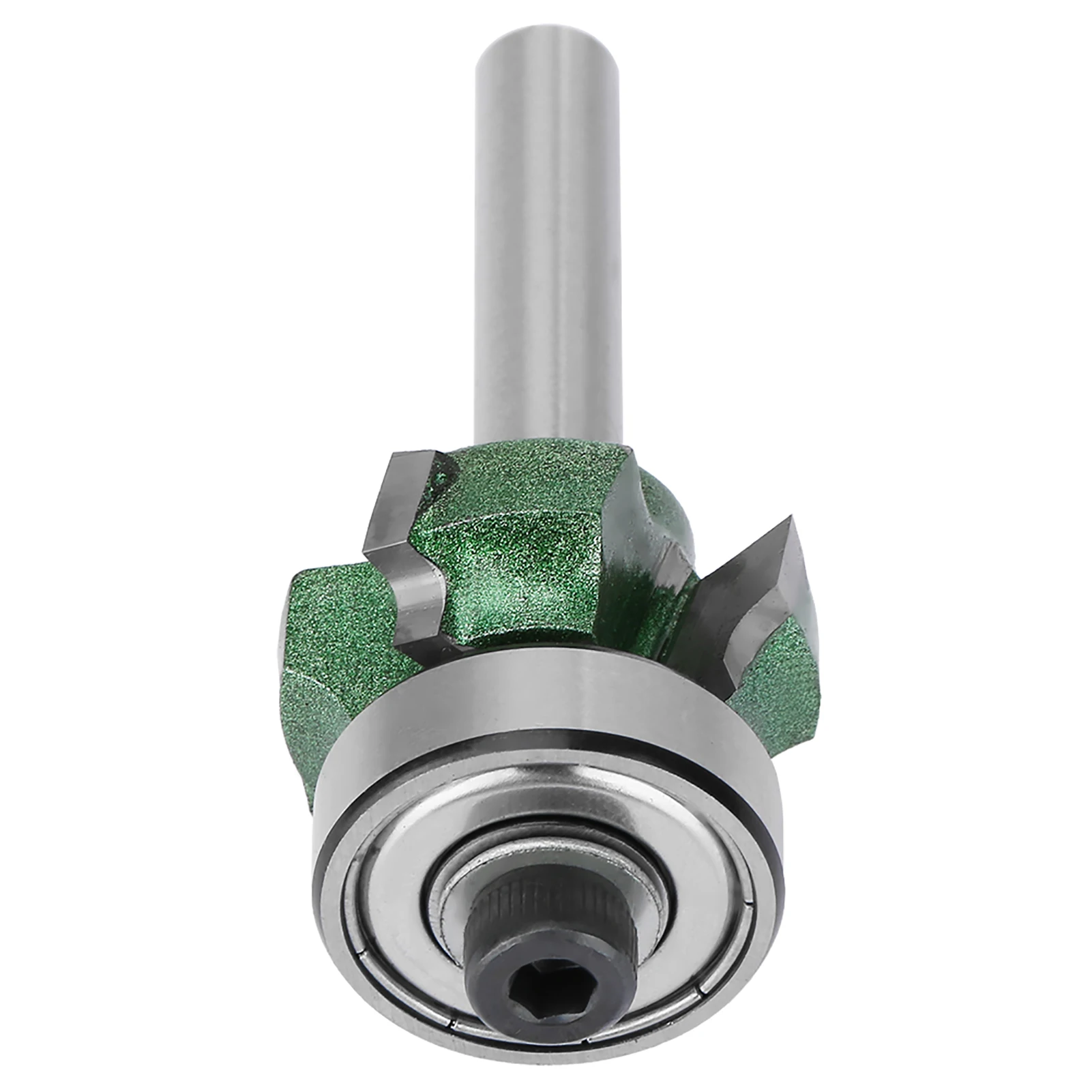 4 Teeth Trimming Cutter Edge Trimmer Router Bit 1/4" Milling Cutter Woodworking Tools Edge Trimmer Cutter