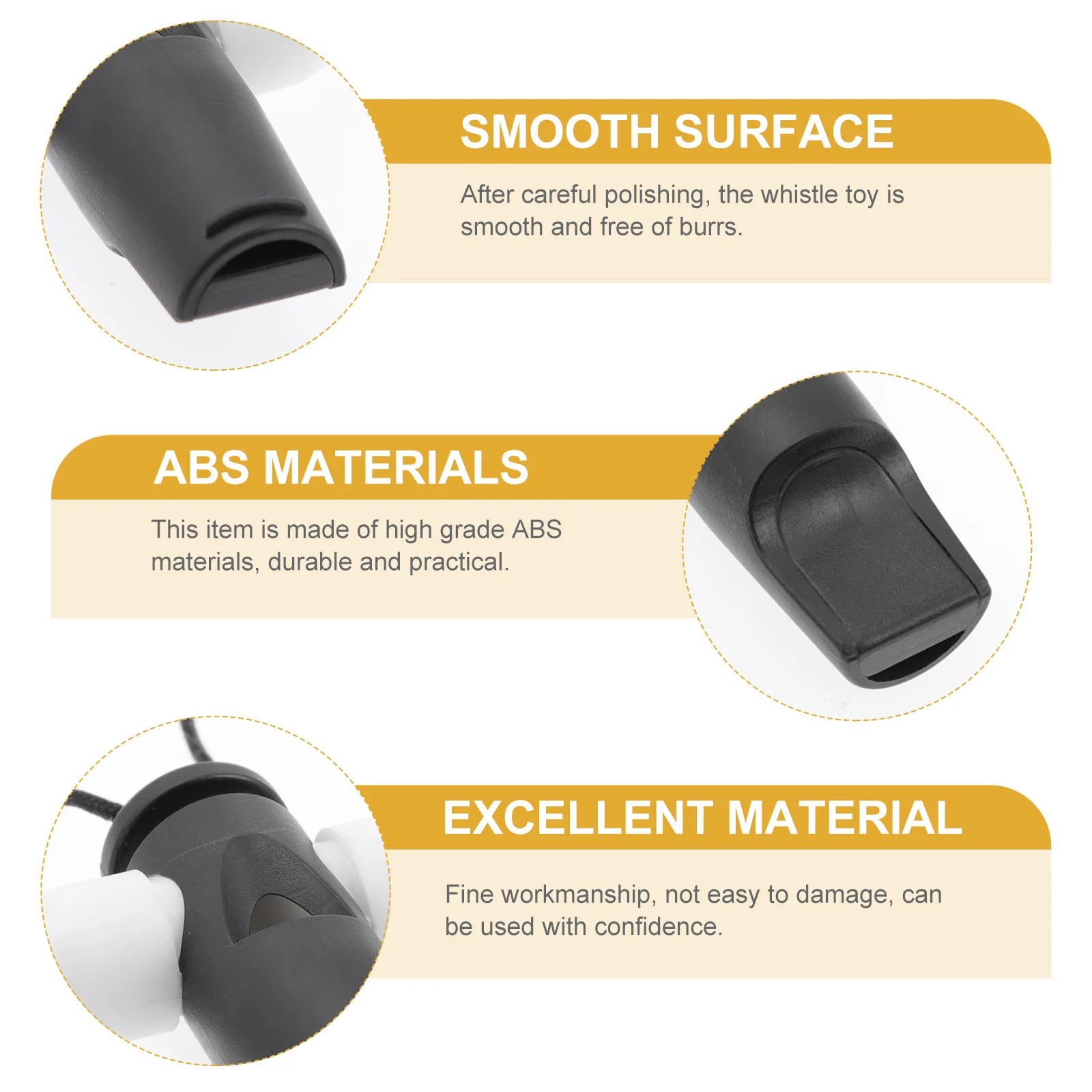 3 قطع من صفارات سامبا متينة تدوم طويلاً ومناسبة لعروض سامبا وحفلات الرقص على المسرح للأداء