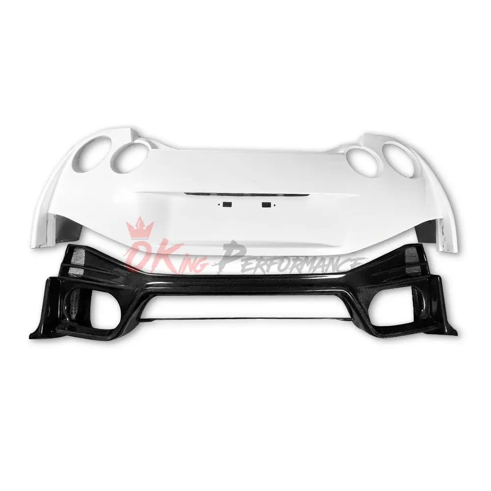 

NISMO Style Bodykit 2017 Version Carbon Fiber Rear Bumper For NISSAN R35 GTR Body Kit