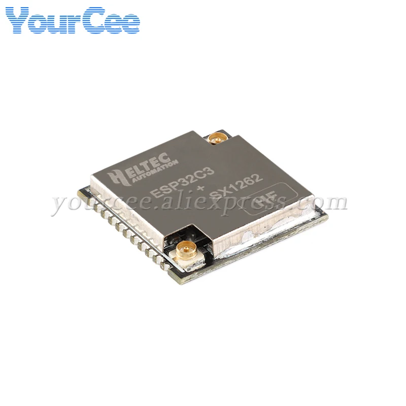 5PCS/1PC HT-CT62 ESP32C3 SX1262 Bluetooth-compatible BLE LoRa LoRaWAN Node WiFi Wireless Module 433-510MHz 863-928MHz Antenna