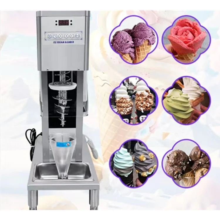 Smoothies Fruit Ice Cream  Mixer Machine