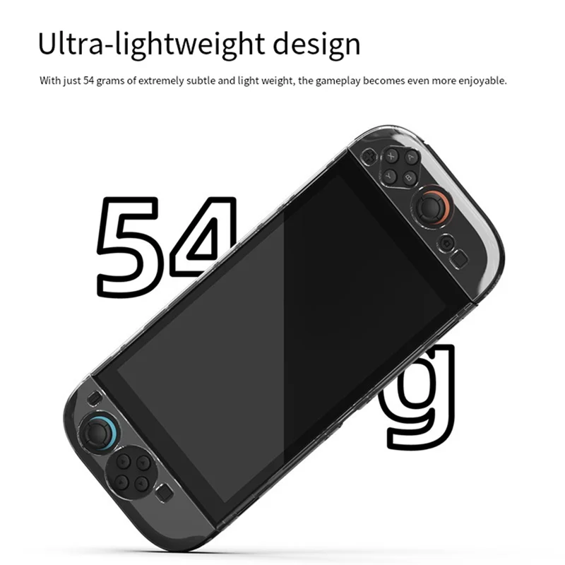 AA60-ป้องกันสําหรับ Nintendo SWITCH 2 PC CLEAR Anti-Fall Anti-Scratch แยกการออกแบบสําหรับ Enhanced GAMING Experience