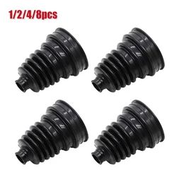 Auto Rubber Constant Speed Dust Cover Track Connector Kit Inner Diameter 2cm 0.79 Inches Replacement Universal Car Accessories