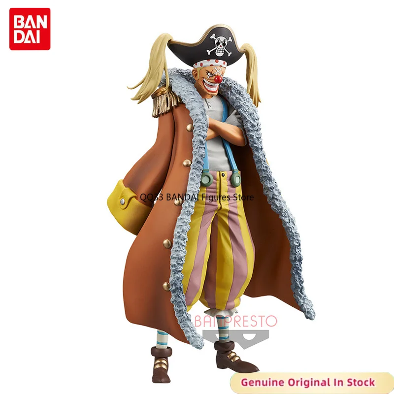 Figuras de acción originales de BANDAI, serie DXF ONE PIECE STAMPEDE, modelo de vehículo todoterreno, para decoración de escritorio, pasatiempos y coleccionismo.