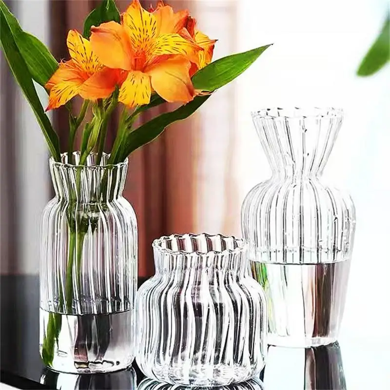 Glass Vase Minority High Quality Smooth Hand Craft Elegant Eye-catching Table Centerpieces Centerpiece Table Decoration Vase