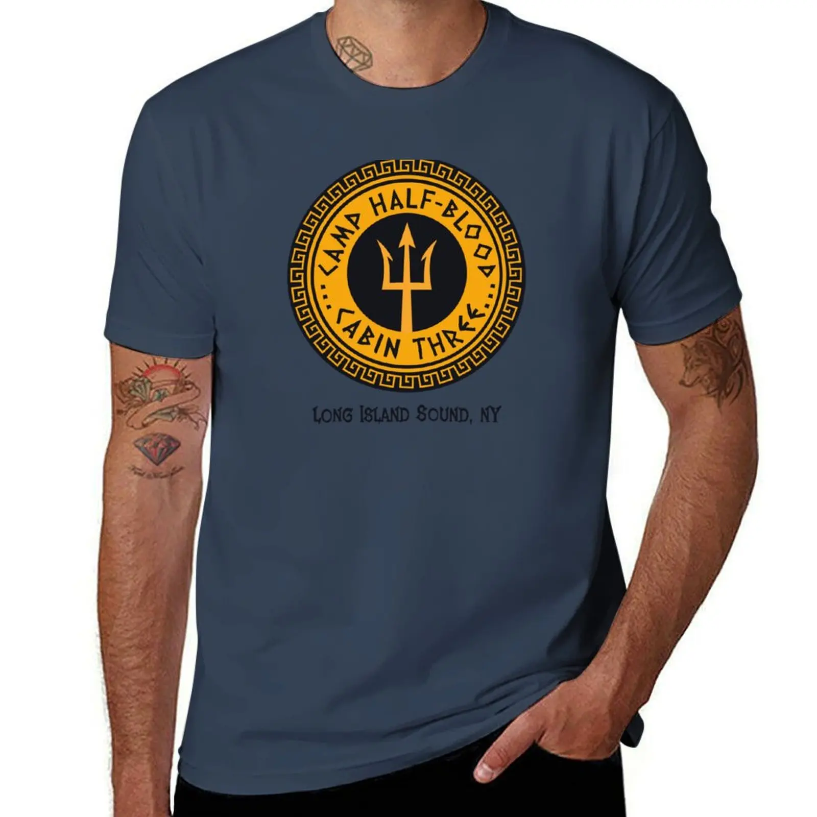 

Authentic Camp Half Blood Long Island Sound Cabin Three - Professional Quality Graphics T-Shirt t shirts with prints T-Shirt