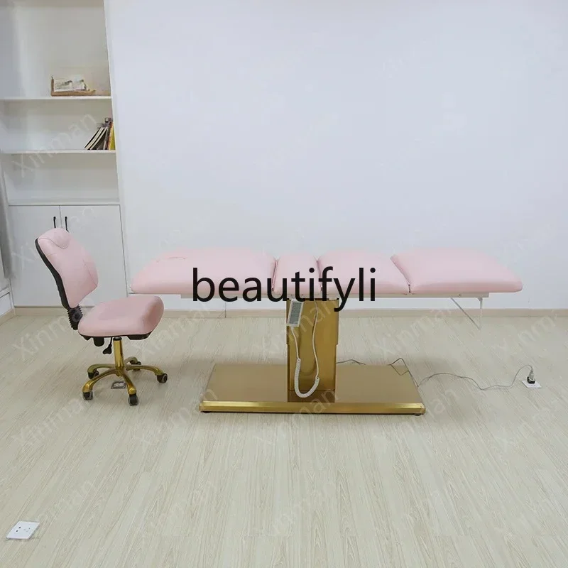 

zqqqqModern Beauty Motor Electric Facial Eyelash Bed Massage Spa Bed