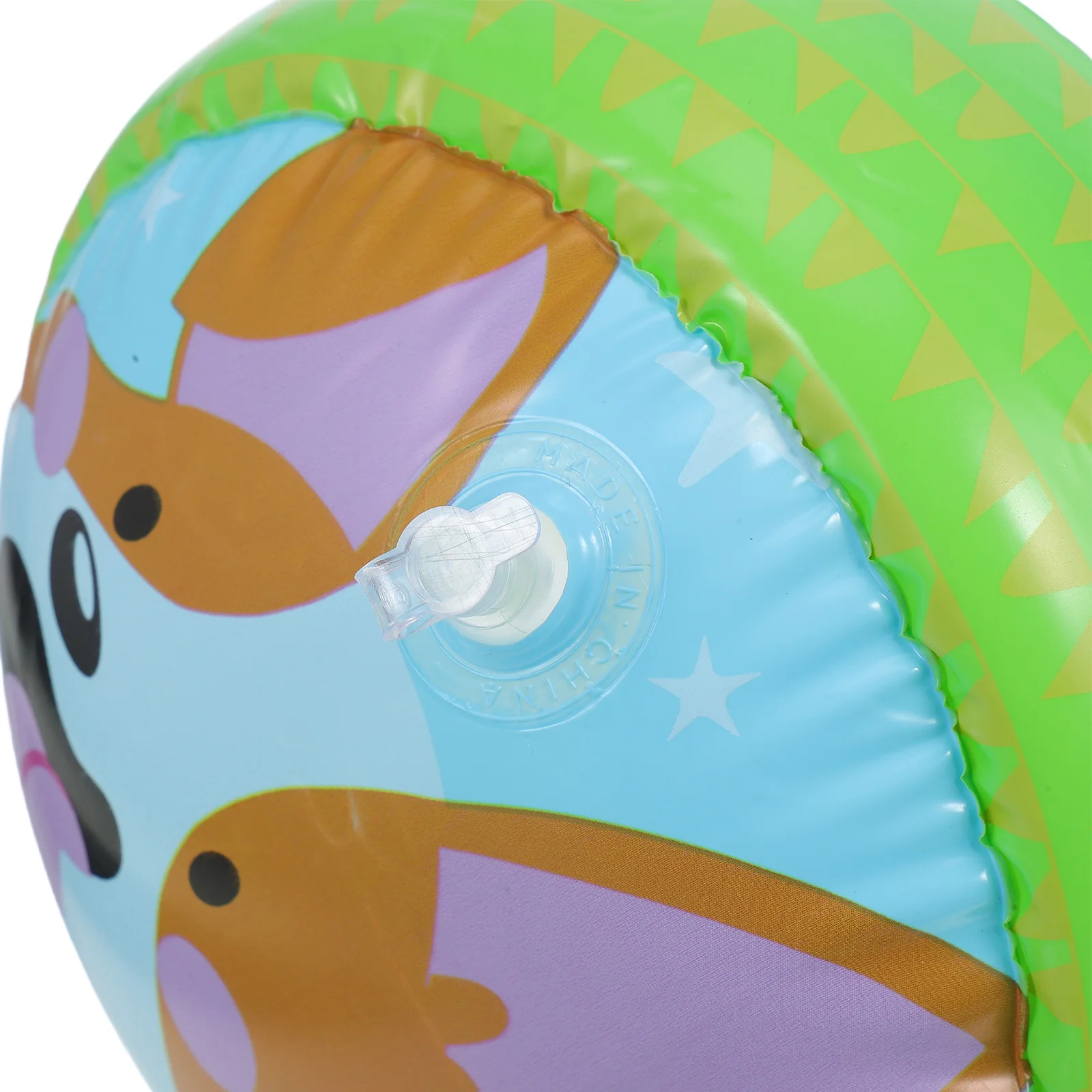 Boule de hochet gonflable colorée pour bébé, développement sensoriel des compétences motrices, cloche roulante intérieure pour bébé