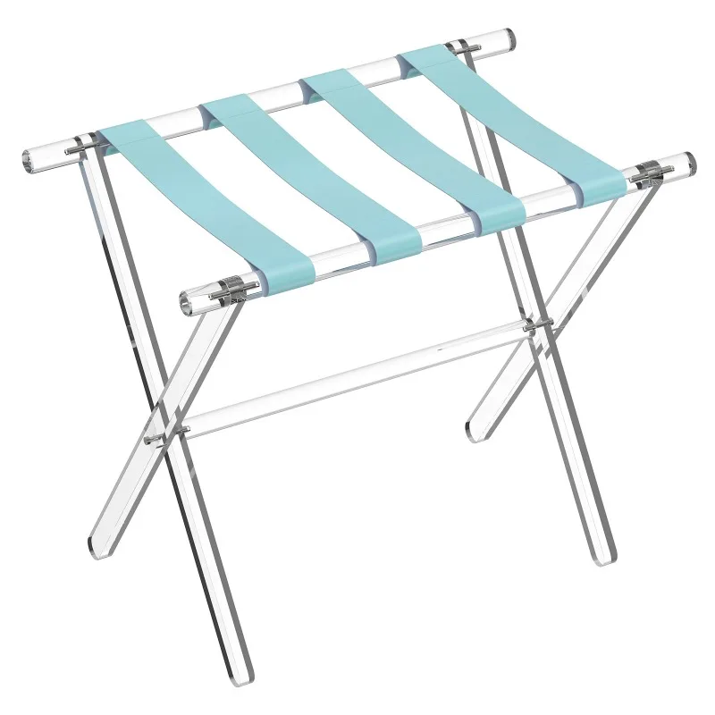 

storage rack, folding type for guest rooms, leather bedroom, living room hotel high load-bearing luggage bracket