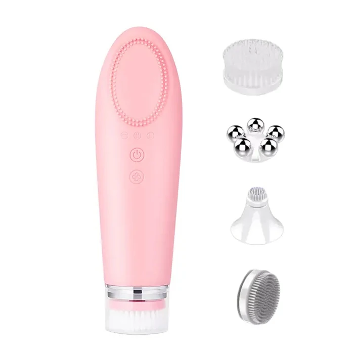 

Silicone Cleansing Brush Rechargeable Cleansing Massager Facial SPA Pore Cleaner Electric Washing Instrument
