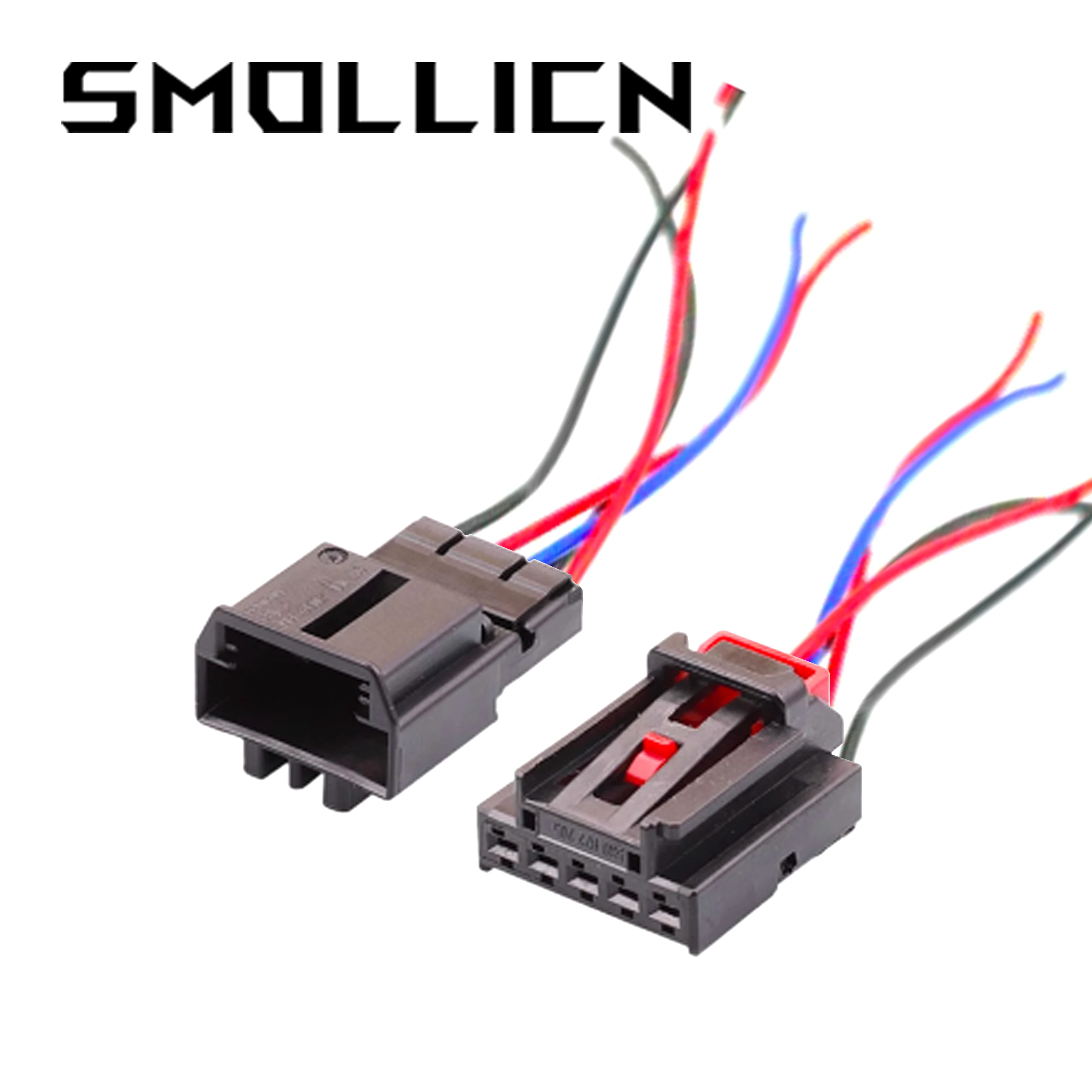 1 Set 5 Pin 5K0972705 Auto Taillight Lamp Harness Plug Male  Female Connector For Santana Mago Tan Golf Polo Tiguan