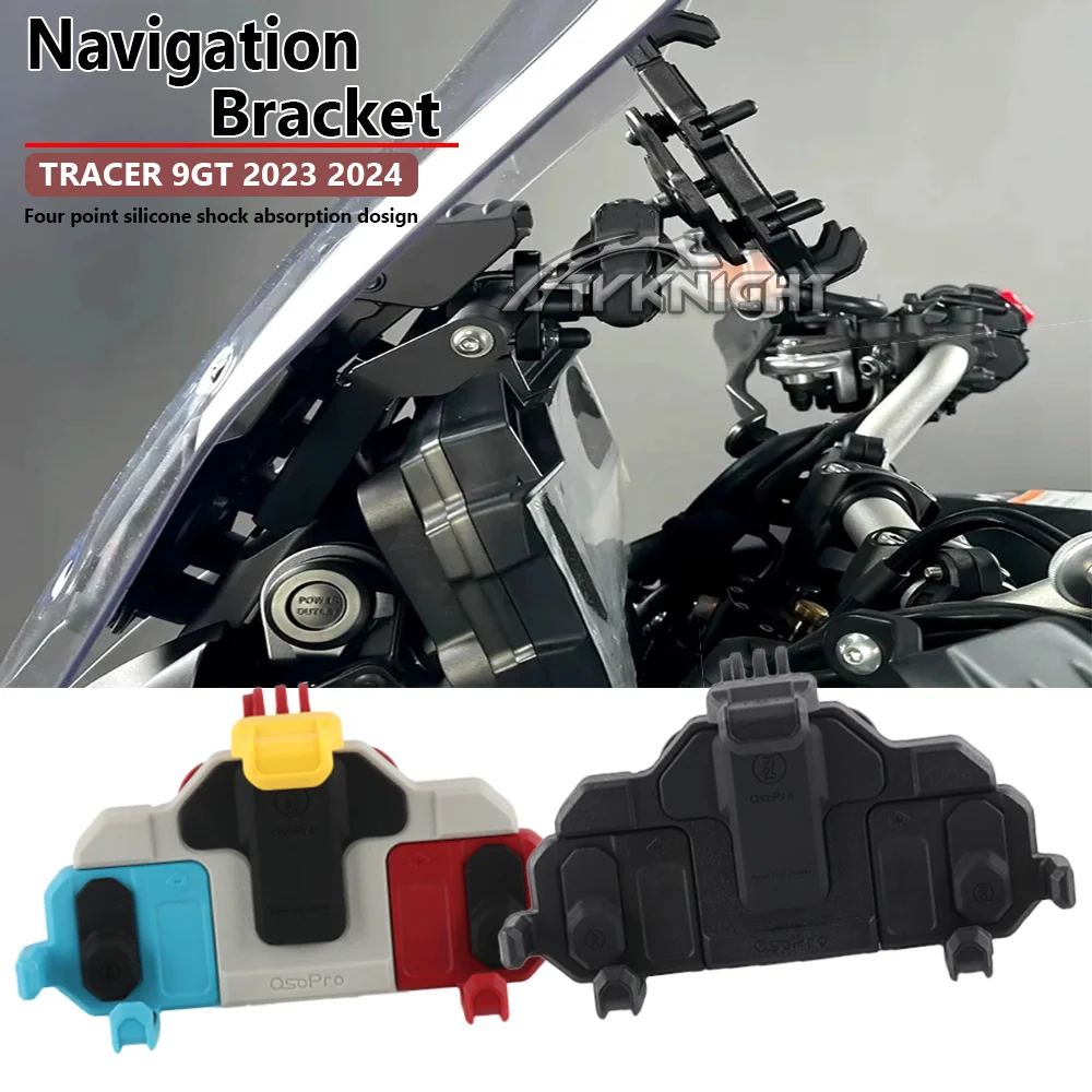 for 2023 and 2024 Yamaha Tracer900 Tracer9GT modified GPS navigation phone holder Tracer9gt Plus phone holder