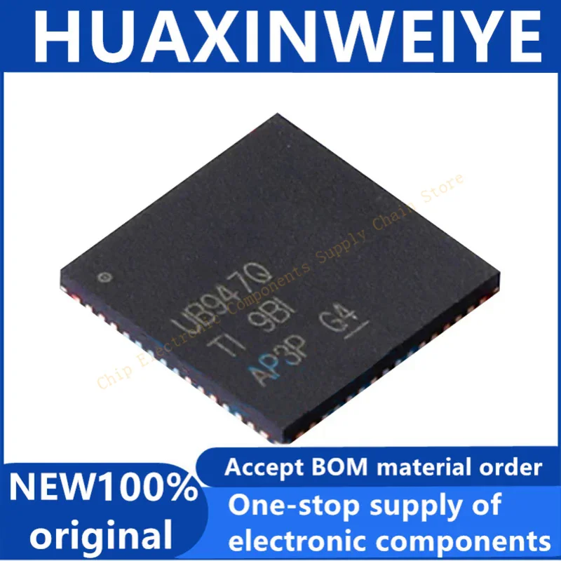 100% New DS90UB947TRGCRQ1 VFQFN-64 Chipset Integrated circuit electronic components Support BOM material table one-stop con Supp