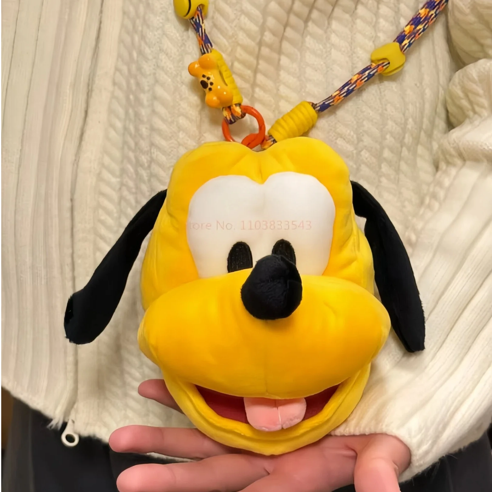 Neue Disney Nette Goofy Orange Rucksack Pluto Brieftasche Wunderschöne Lagerung Tasche Anime Peripherie Mode Geburtstag Geschenk Für Kinder