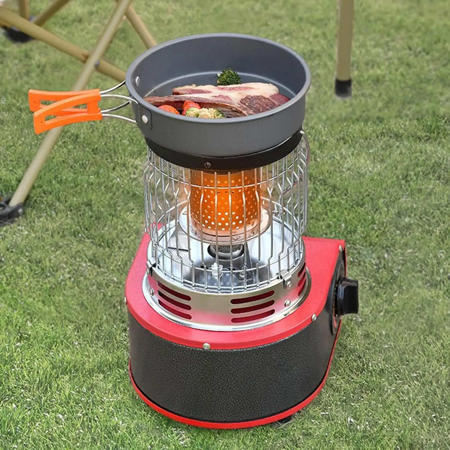 

Hand Warmer Portable Propane Heater with Electronic Ignition and Gas Burner for Tent Stoves Home Camping Outdoor Use