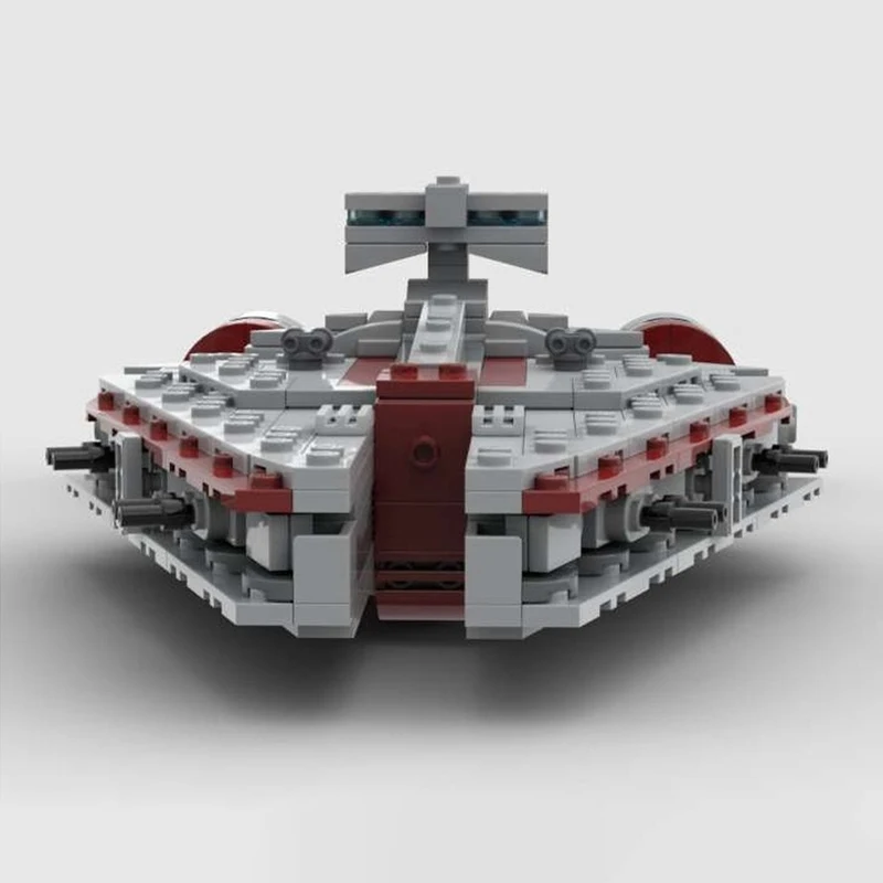 512PSC DIY Space War Republic Arquitens-Class Light Cruiser Building Block รุ่น DIY Star Brick เด็กของขวัญวันเกิด MOC-218737