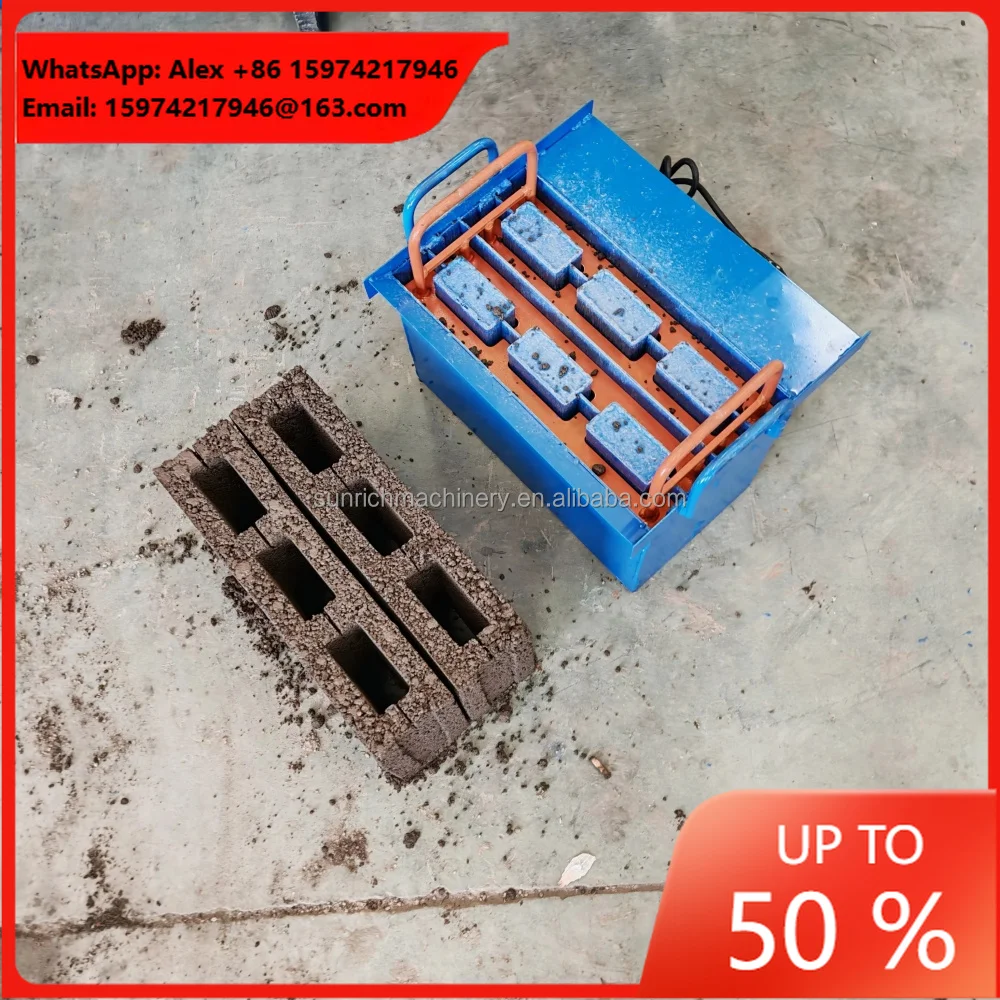 Hot Sale Cement Block Making Machine Small Size Concrete Moulds In Africa