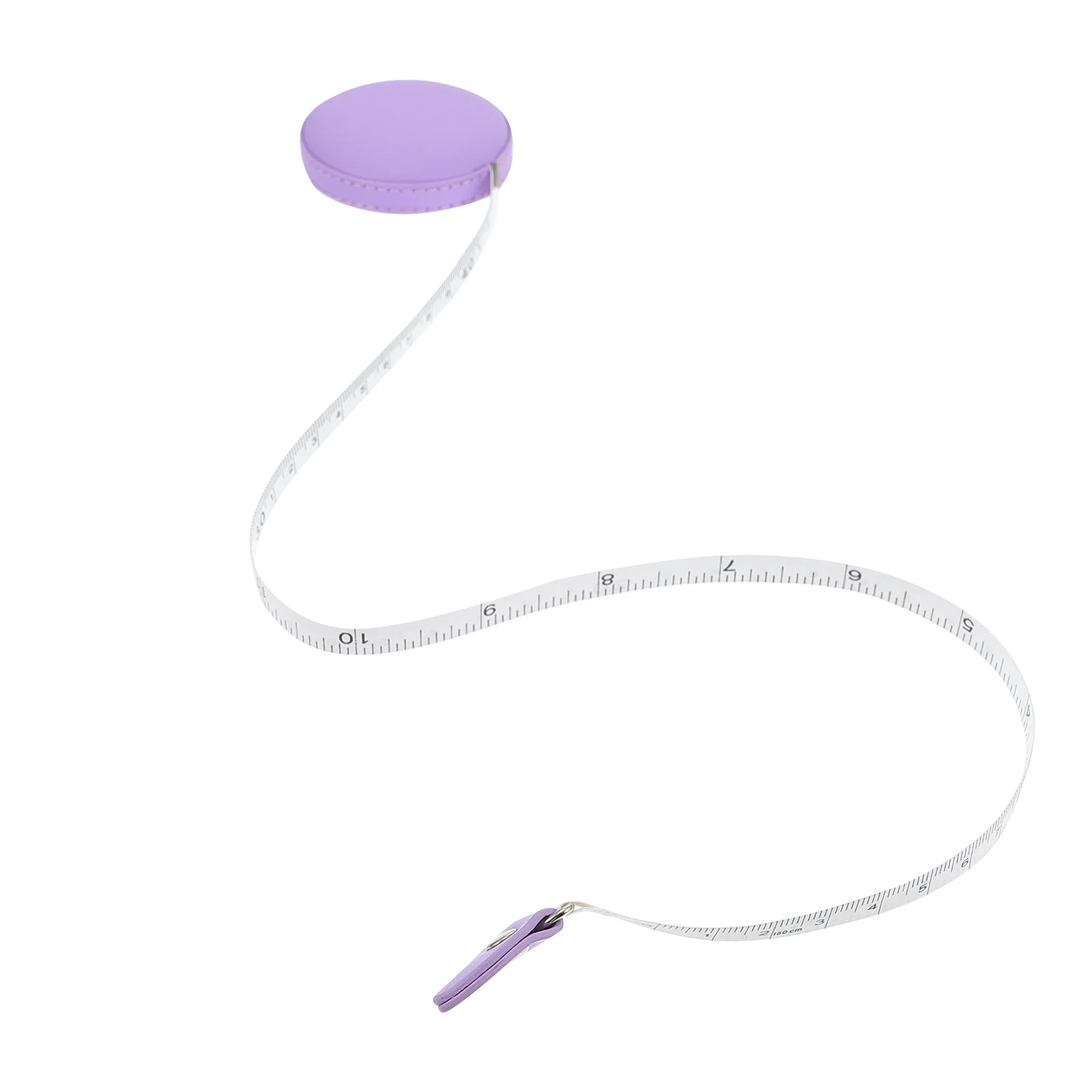 

Pu Measuring Tape 1.5M Small Lightweight Body Garment Tape Measure Portable Compact Durable Easy Carry Handicraft Sewing