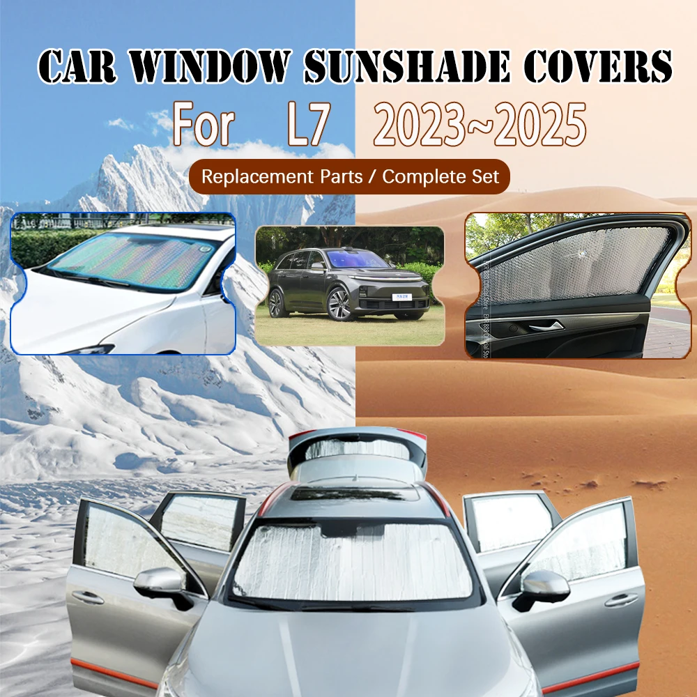 

Car Coverage Sunshade Pad Fit For Li L7 Auto Lixiang L7 2023 2024 2025 Sunscreen Skylight Window Sunshade Cover Auto Accessories