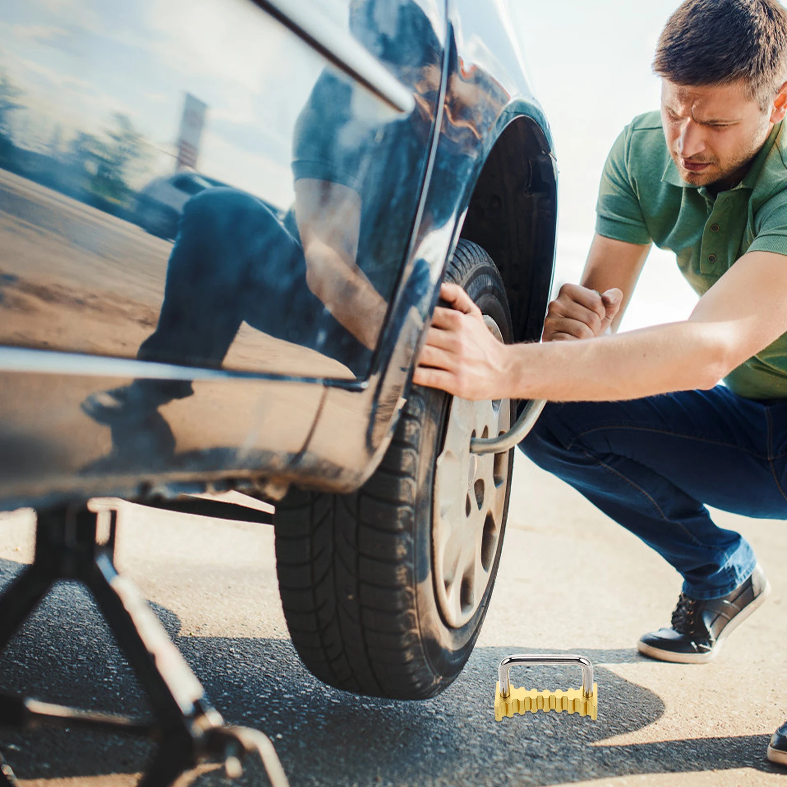 

Timing Chain Tool For Camshaft Sprockets Holding Locking Alignment Engine Repair Kit Steel Construction Auto Fitment Tool