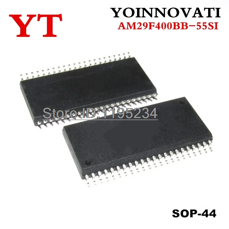 50pcs/lot AM29F400BB-55SI AM29F400BB AM29F400 SOP44 Best quality