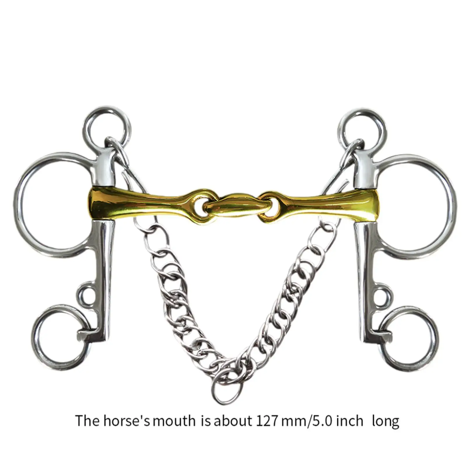 Horse Bit Gear Horse Riding Snaffle for Performance Equestrian Horse