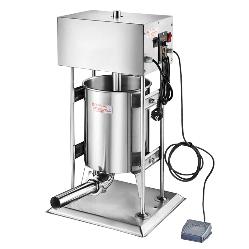 Sausage Stuffer Stainless Steel Making Sausage Vertical Maker for Home Commercia