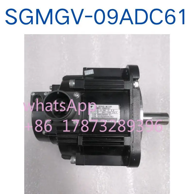 

Б/у Серводвигатель SGMGV-09ADC61 0,8 кВт, протестирован нормально, функция неповрежденная