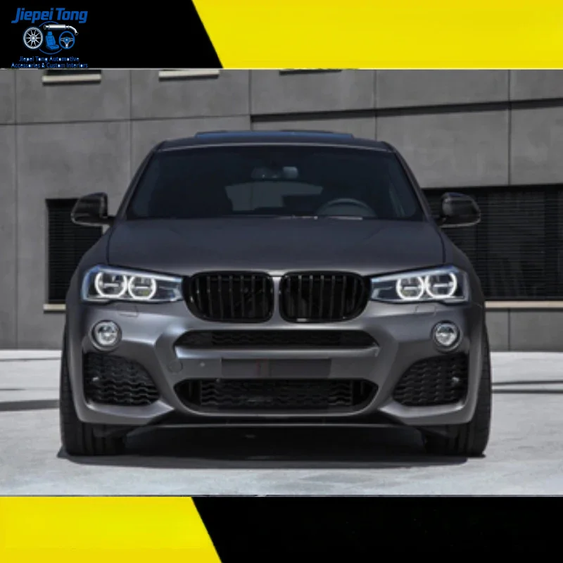 

Модифицированный передний и задний бамперы в стиле M для BMW X3 X4 F25 F26, полный спортивный обвес X3M X4M