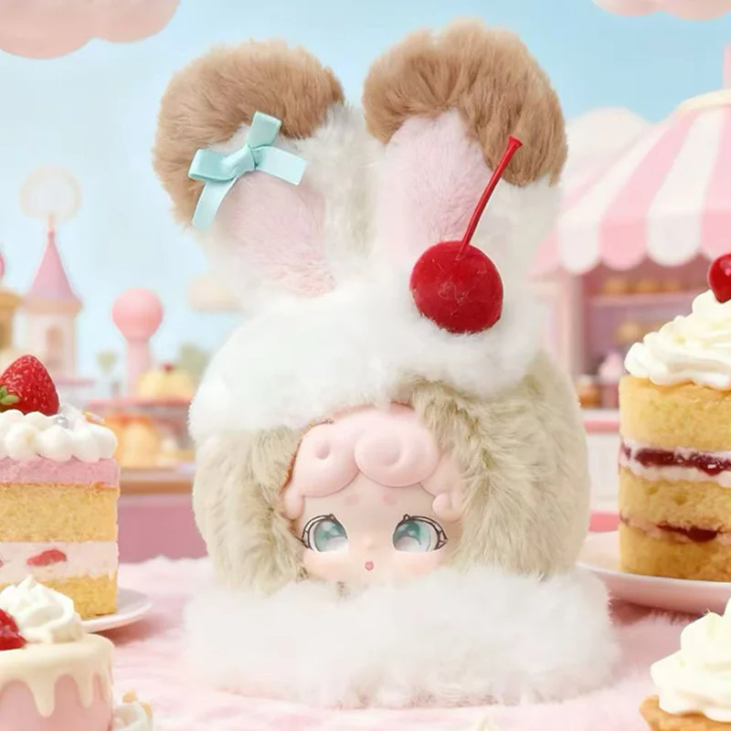 حقيقي محظوظ ديرناي ليلة سعيدة أرنب المخملية الجليد مفاجأة صندوق أعمى الديكور دمية صندوق هدايا غامض فتاة مفاجأة هدية