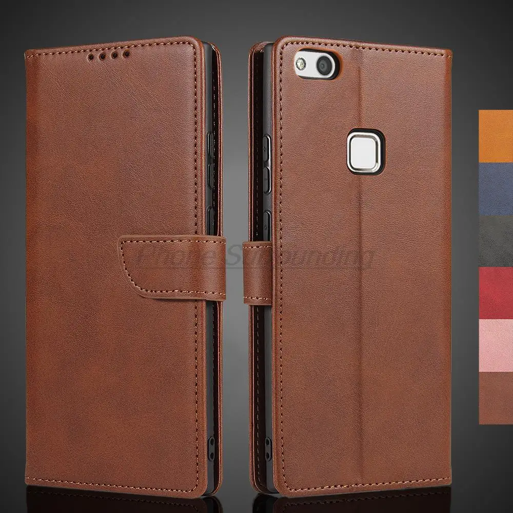 

P10 lite чехол-бумажник с откидной крышкой, кожаный чехол для Huawei P10 lite, сумки для телефона из искусственной кожи, защитная кобура Fundas Coque