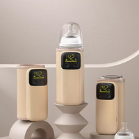 New Digital USB Milk Warmer Quick Heating Portable Travel Cup Warmer Universal Baby Nursing Bottle Heater Winter