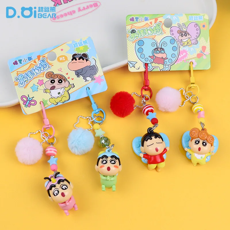 

Crayon Shin-chan Anime Peripheral Series Keychain Doll Bag Pendant Doll Small Pendant