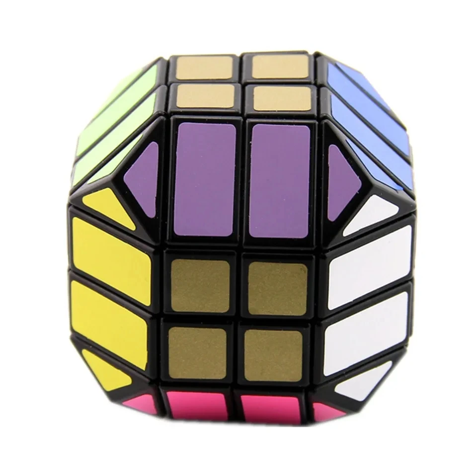 Lanlan Idea Super Mask CaneBall Magic Cube 4x4x4 Ball Shaped Professional Speed Educational Cubes Puzzle Cubo Magico Toy Gifts