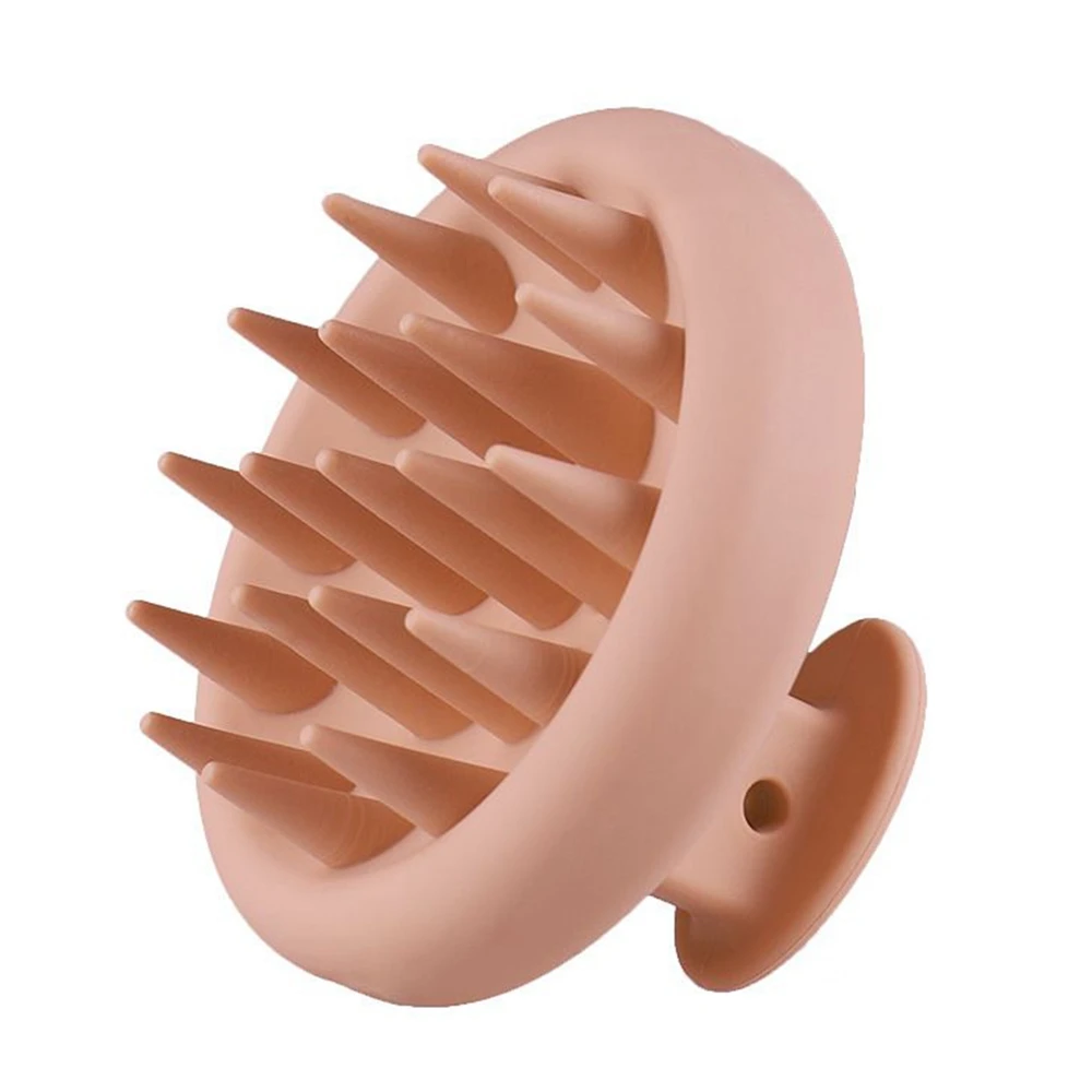 

Shampoo Scrub Waterproof Shower Scalp Circular Scalp Chirismus Relieve And Activate Collateral Head Silicone Comb