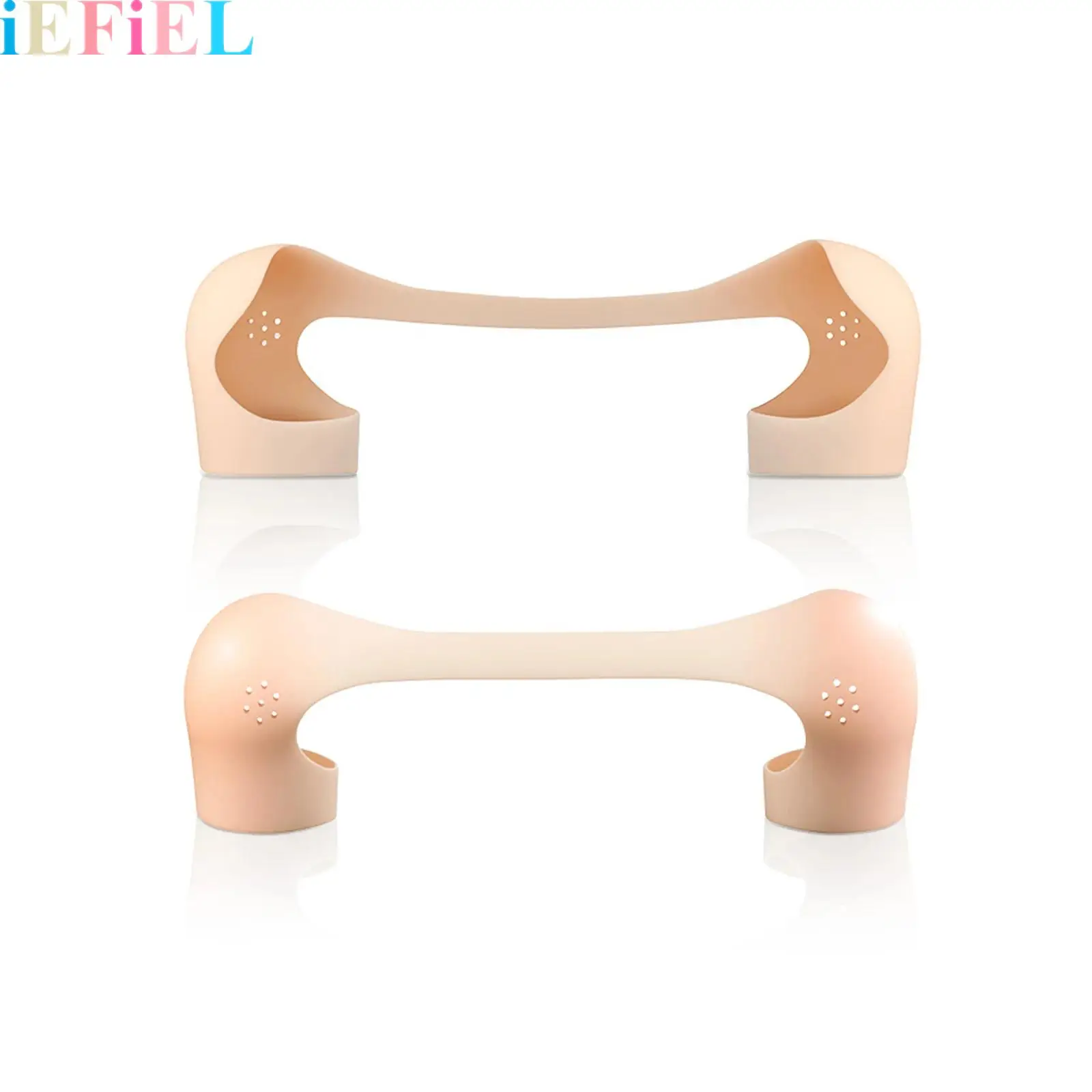 

Women Men Silicone Non-slip Shoulder Pads Reusable Right-angle Shoulder Anti-sloping Shoulder False Shoulder Pads