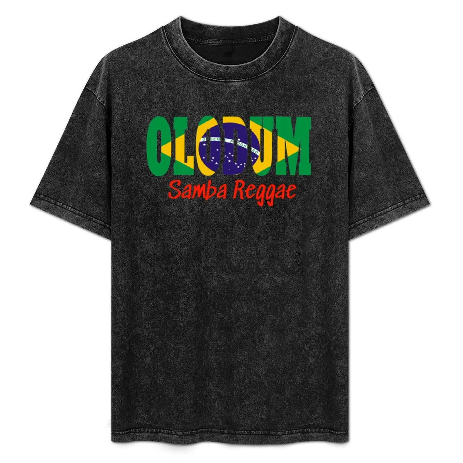 

Olodum - Samba Reggae, samba requebra T-Shirt Quick Dry Light Sports T-Shirt