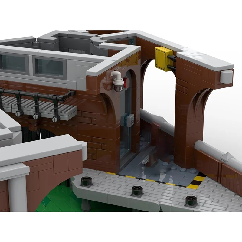 Heroes Movie Street View Model MOC Building Bricks Sewer Dungeon Modular Technology Gifts Holiday Assemble Children Toys Suit