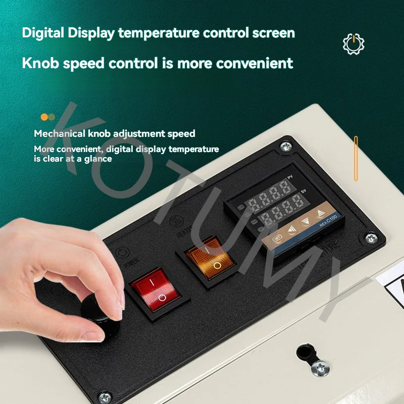 Small Bag Packing Continuous Band Sealing Machine Plastic Bag Sealer Tabletop Easy Operation Commercial Date Printing 220V/110V