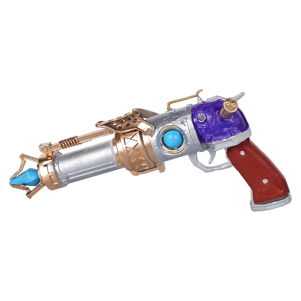 Game LOL Season 2 Arcane Jinx Cosplay Pistol Prop Anime Costume Accessories Uniform Fantasia Halloween Party Carnival Gun Props