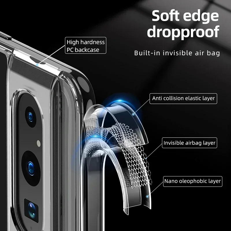 Airbags Shockproof Magnetic Wireless Charging Case Shell for Google Pixel 9 Pro XL 8 7 Pro 8a 7a Rugged Protective Armor Cover