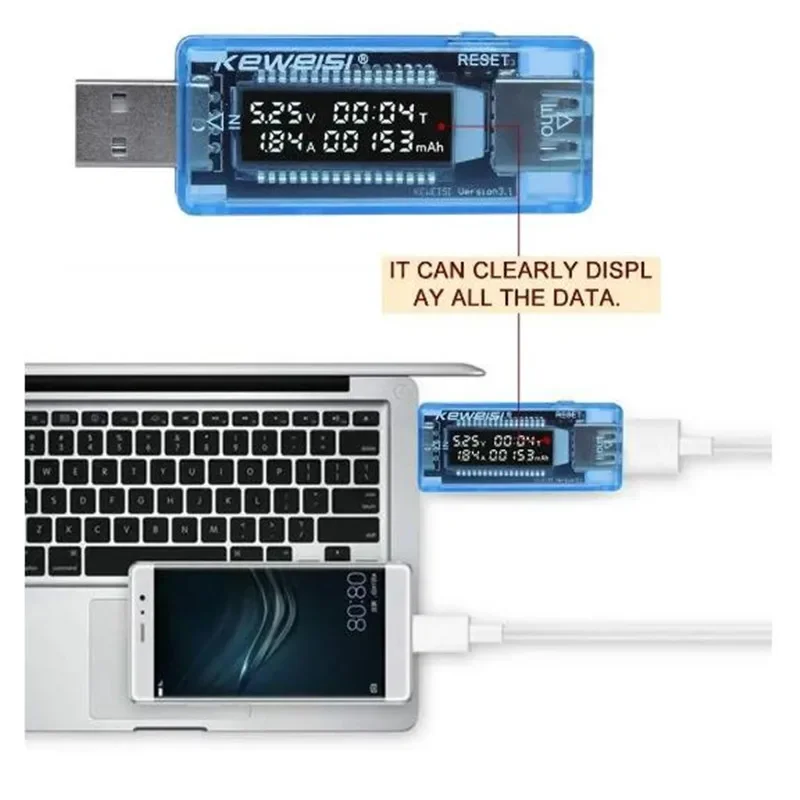 USB Digital LCD Display Charger Medical Power Detector Test Current Voltage Tester Battery Voltmeter Ammeter