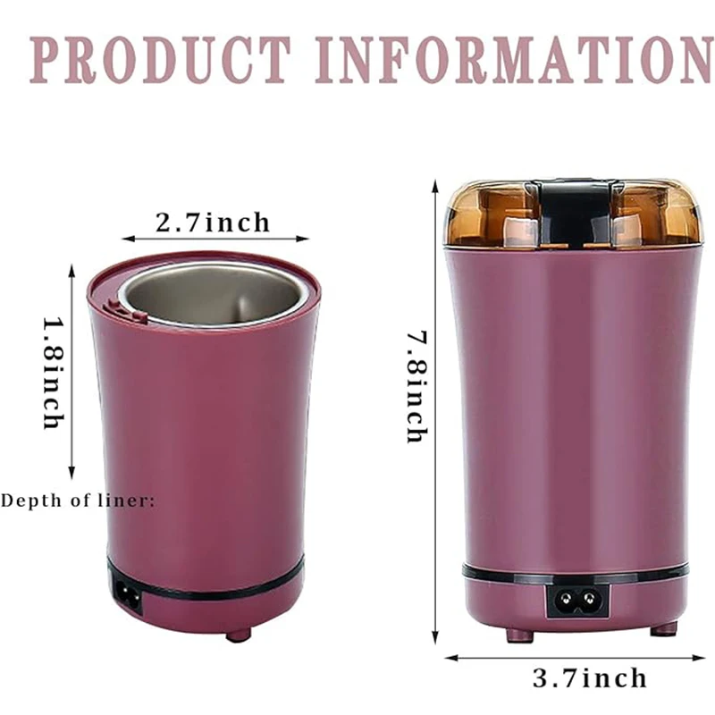 Electric Multifunctional Grinder Electric Pill Crusher Grinder For Large Pills to Fine Powder Small Dose Coffee Bean Grinder