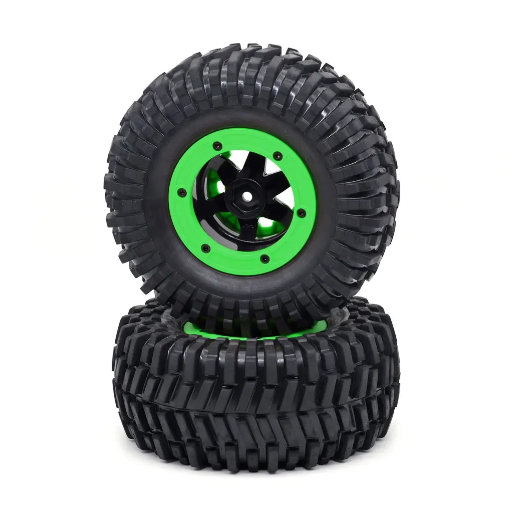 1:10 RC Remote Control Model Cars Short-course Truck Tire Off-road vehicle Buggy Tires Wheel Wheels Huanqi 727 REMO Parts