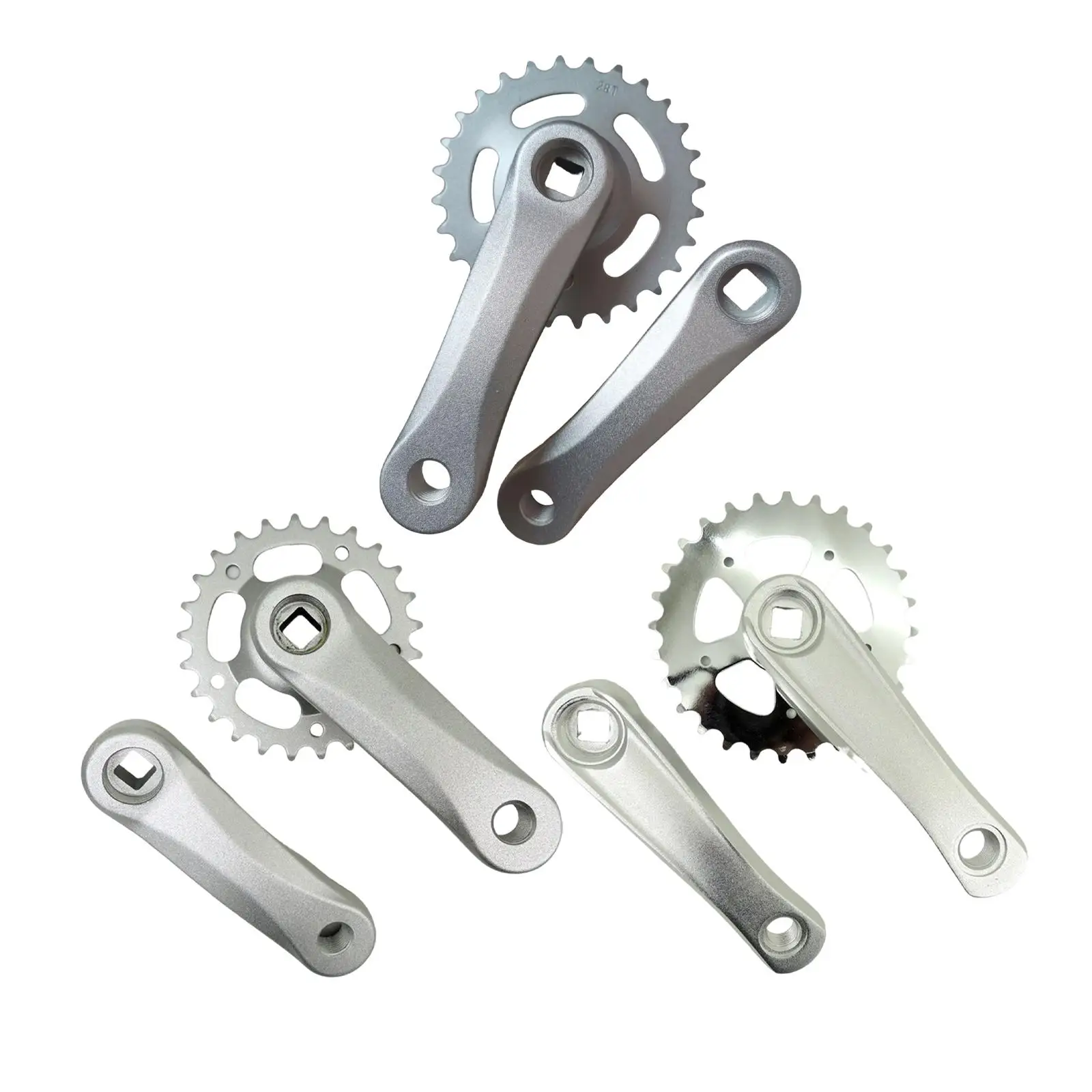 Kids Bicycle Crankset Outdoor Biking Spare Parts Riding Child Bike Crank Set