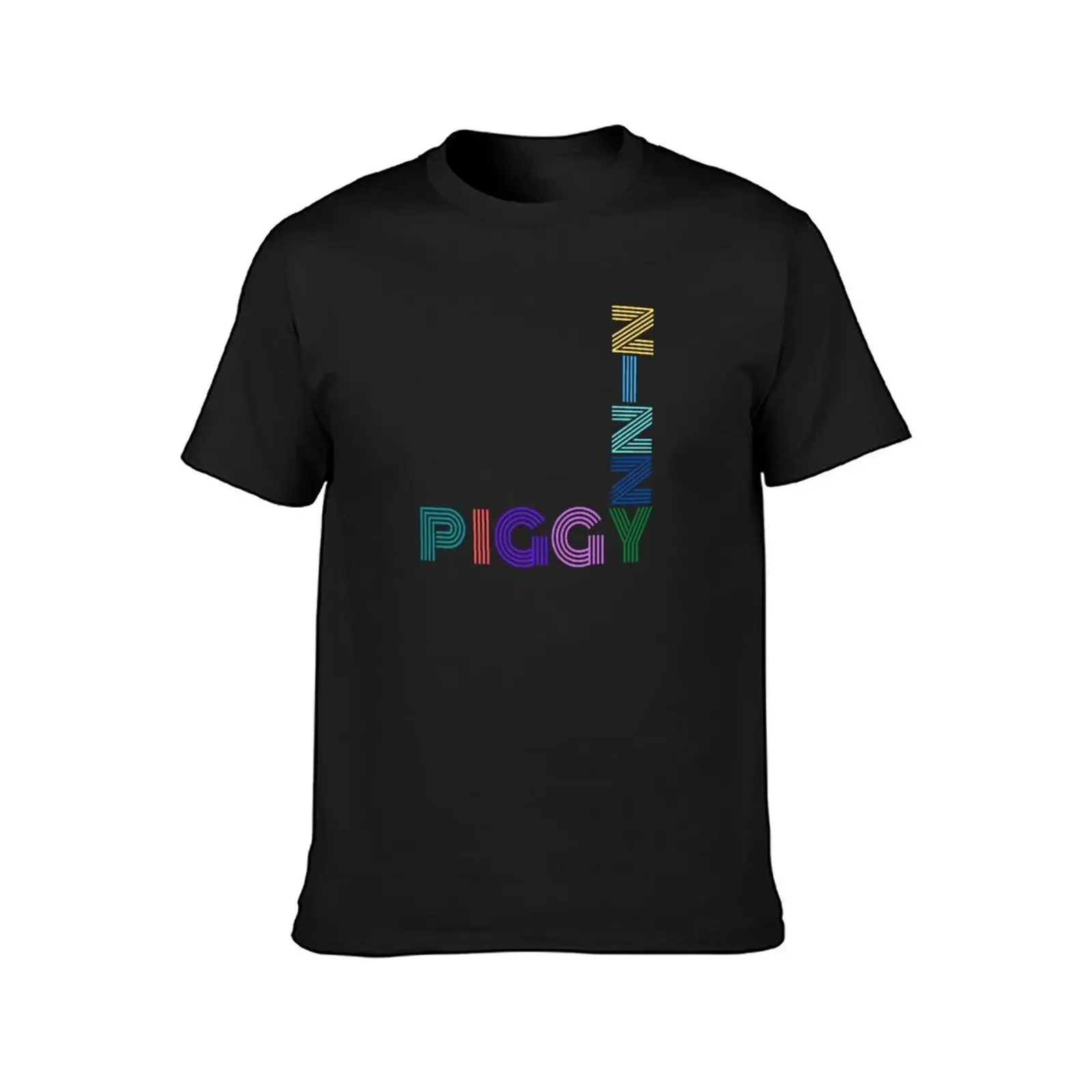 Zizzy Piggy T-Shirt summer clothes customizeds street wear mens t shirts