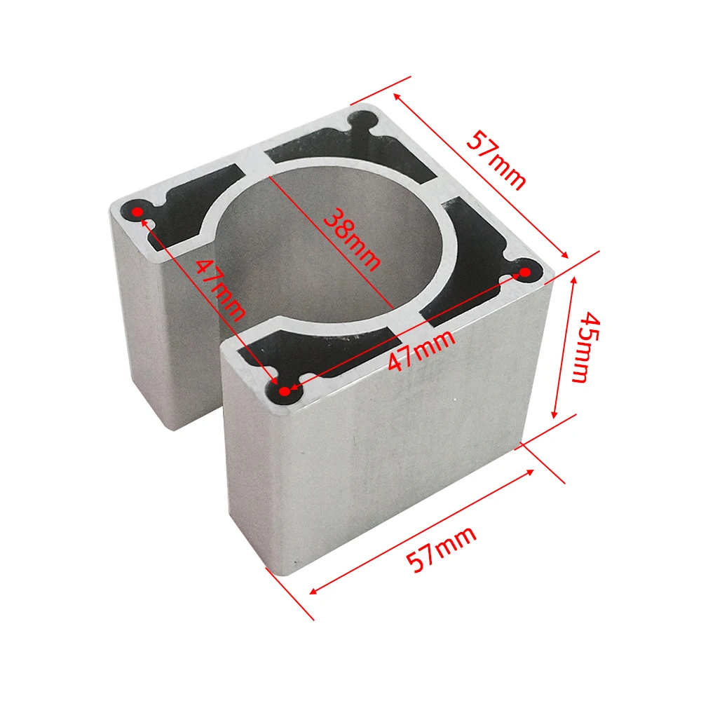 NEMA 23 Stappenmotor Accessoires Mounts Beugel Ondersteuning Plank Nema 23 Stappenmotor voor 57 Motor Beugel Kit Voor CNC Router
