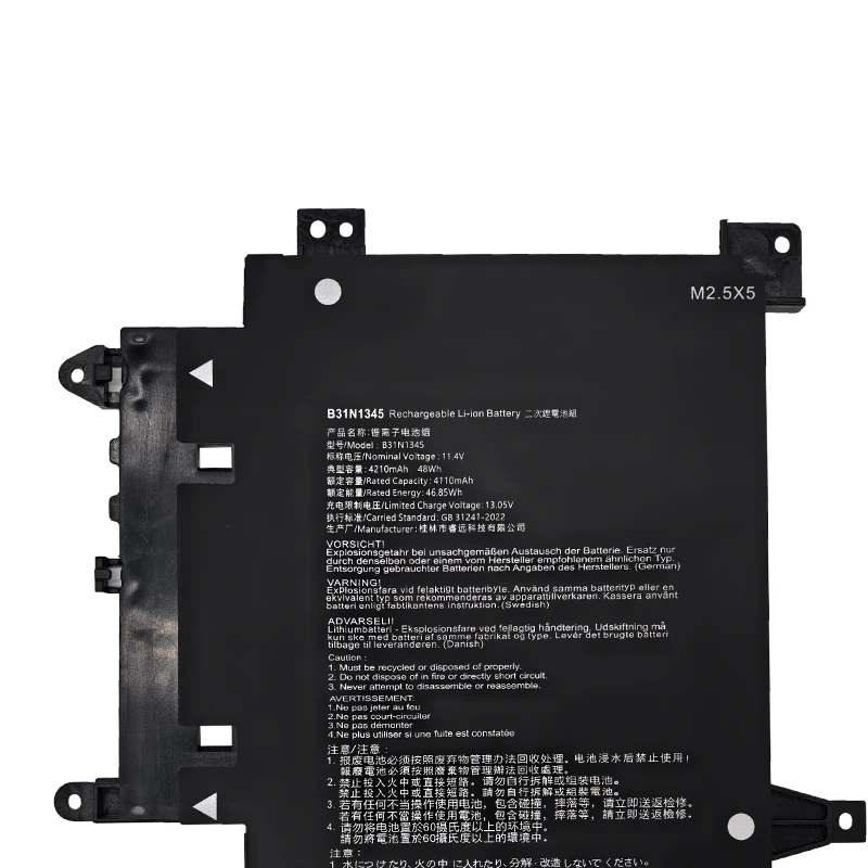 New B31N1345 Laptop Battery For ASUS Transformer Book Flip TP500L TP500LA TP500LN 11.4V 48Wh